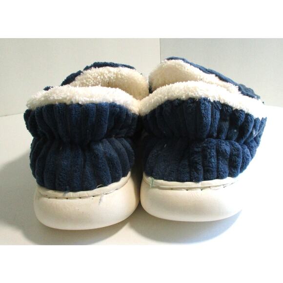 Boutique Women's Plus Warm Blue Slippers New Size 42 - 43 U.S. Size 11 - 12 - Picture 3 of 10